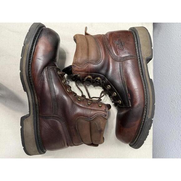 Thorogood Steel Toe Work Boot Men's 9.5 D  Leather - Picture 8 of 9